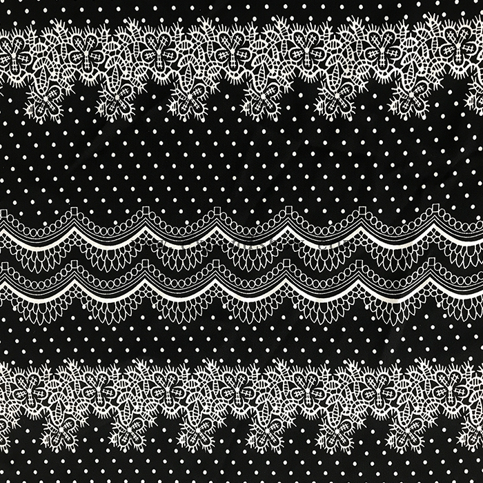 Rhombus printed fabric 
