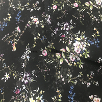 Hot sale 100% polyester chiffon printed fabric for fashion clothing of brand