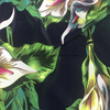 ustomized soft dress fabric 100% polyester printed plain chiffon fabric