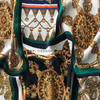 Rhombus printed fabric 