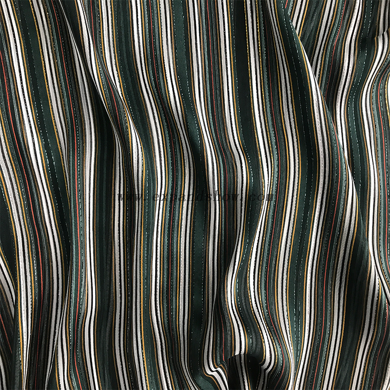 Beautiful silver stripe fabric 