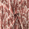 Customized newly 100% polyester printed chiffon fabric for women dress