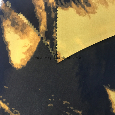 Factory customized elegant woven printed plain chiffon fabric
