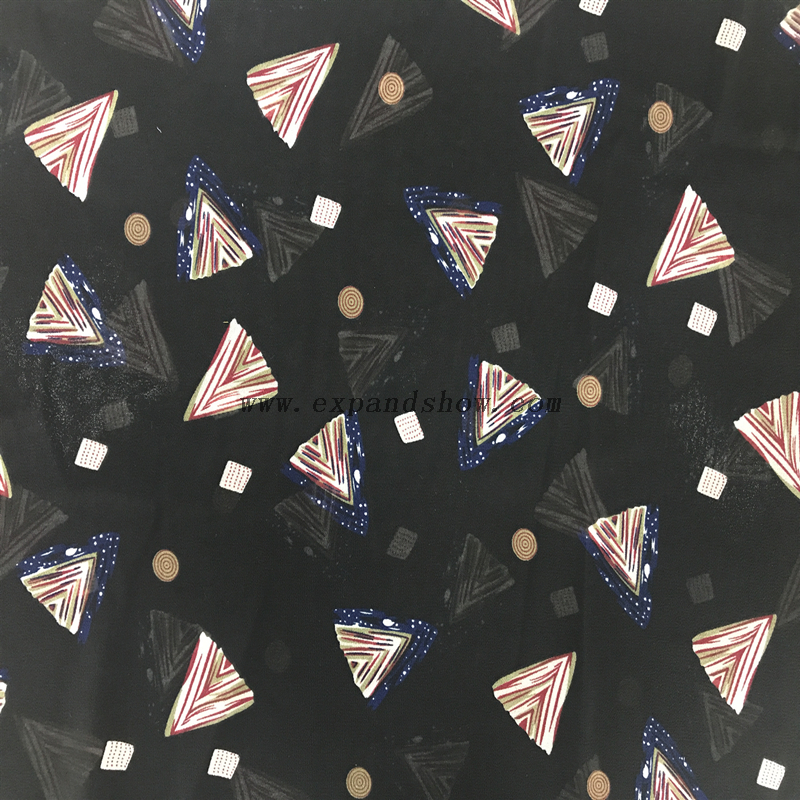 Factory customized elegant woven printed plain chiffon fabric