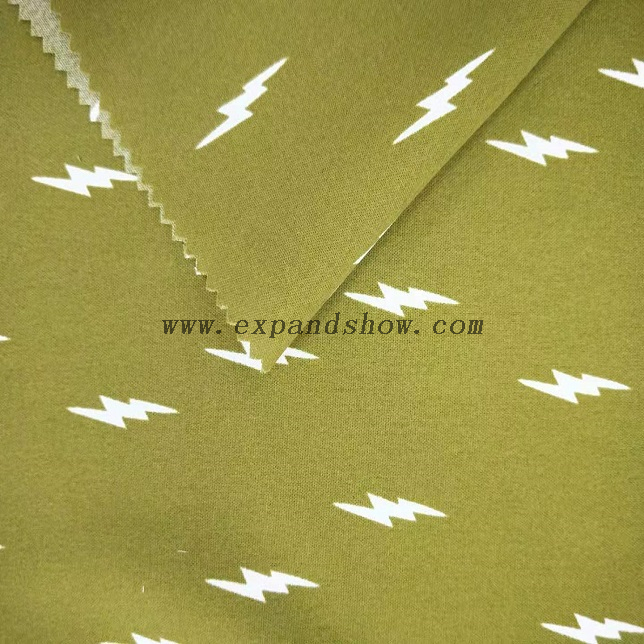 fancy women dresses fabric polyester 180CEY printed 