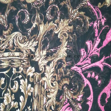 Fancy printed women dresses fabric polyester chiffon fabric 