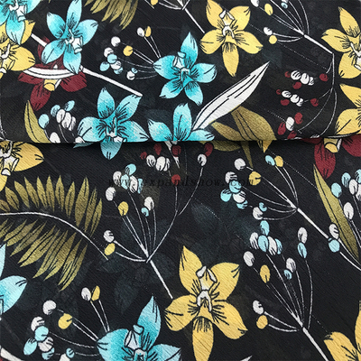 Lurex Chiffon Crepe fabric 