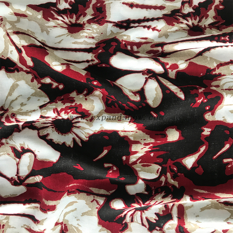 Rayon Printed Fabric