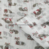 Fancy women dresses fabric polyester NANO crinkle printed