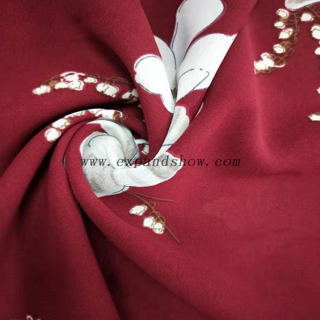 fancy women dresses fabric polyester 180CEY printed 