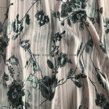 Beautiful silver stripe fabric 
