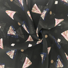Factory customized elegant woven printed plain chiffon fabric