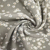 Fancy women dresses fabric polyester tissue faille crepe spandex printed 