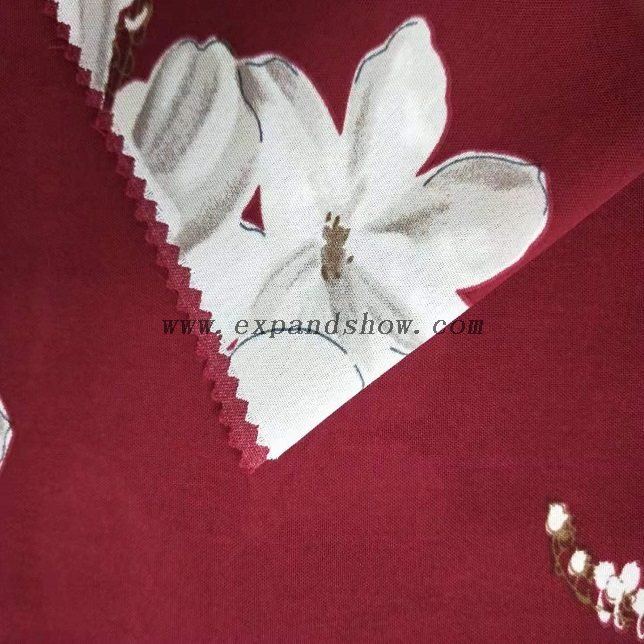 fancy women dresses fabric polyester 180CEY printed 