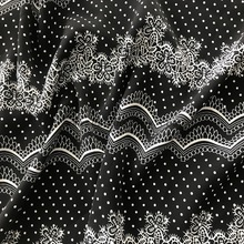Rhombus printed fabric 
