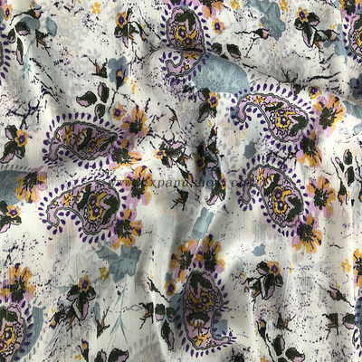 Lurex Chiffon Crepe fabric 
