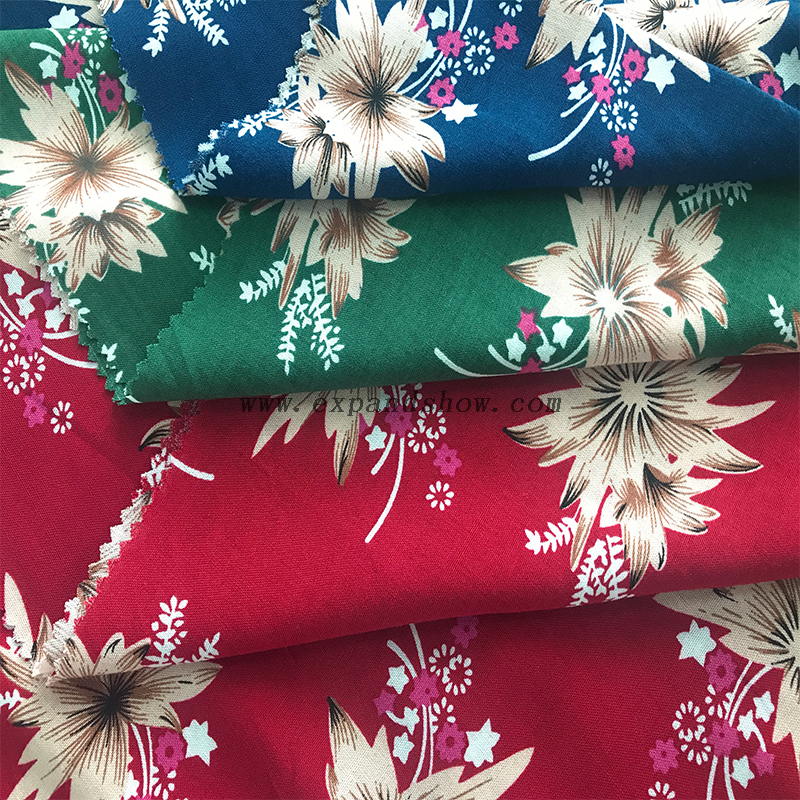 Rayon Printed Fabric