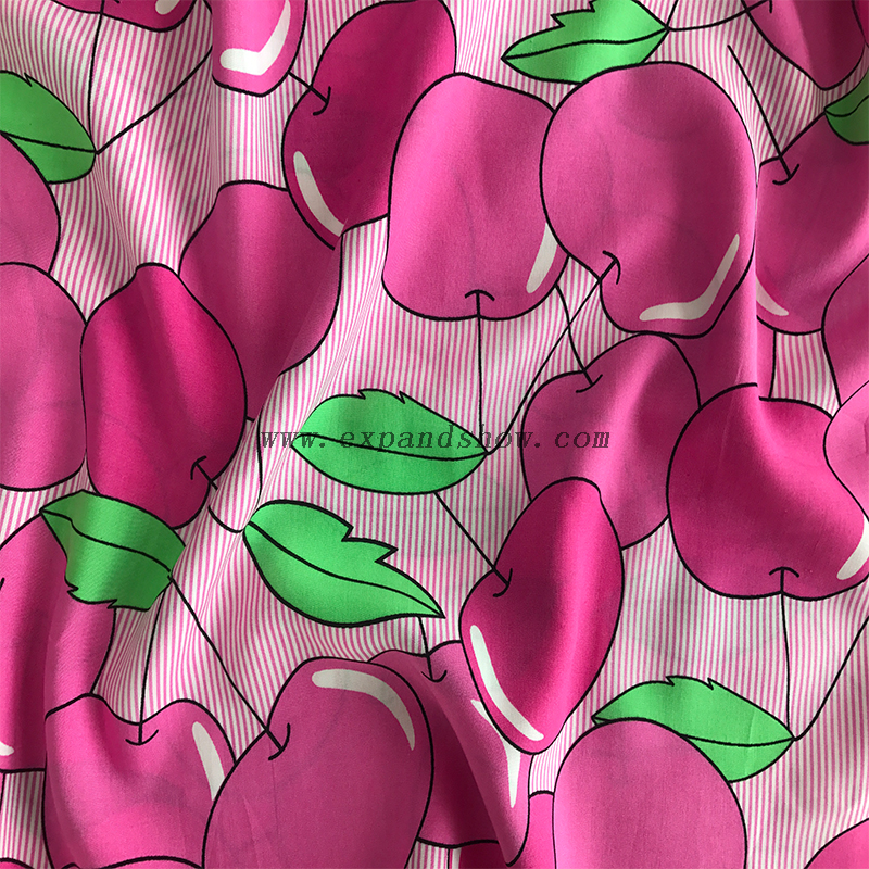 Rayon Printed Fabric