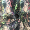 Customized newly 100% polyester printed chiffon fabric for women dress