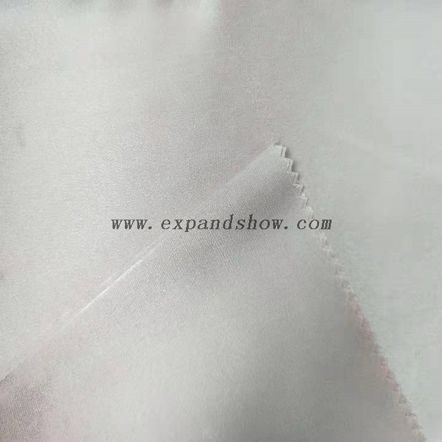 Fancy women dresses fabric polyester high quality satin spandex dyed
