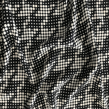 Rhombus printed fabric 