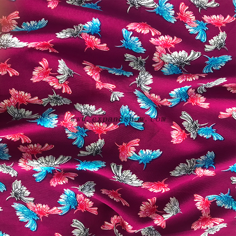 Rayon Printed Fabric