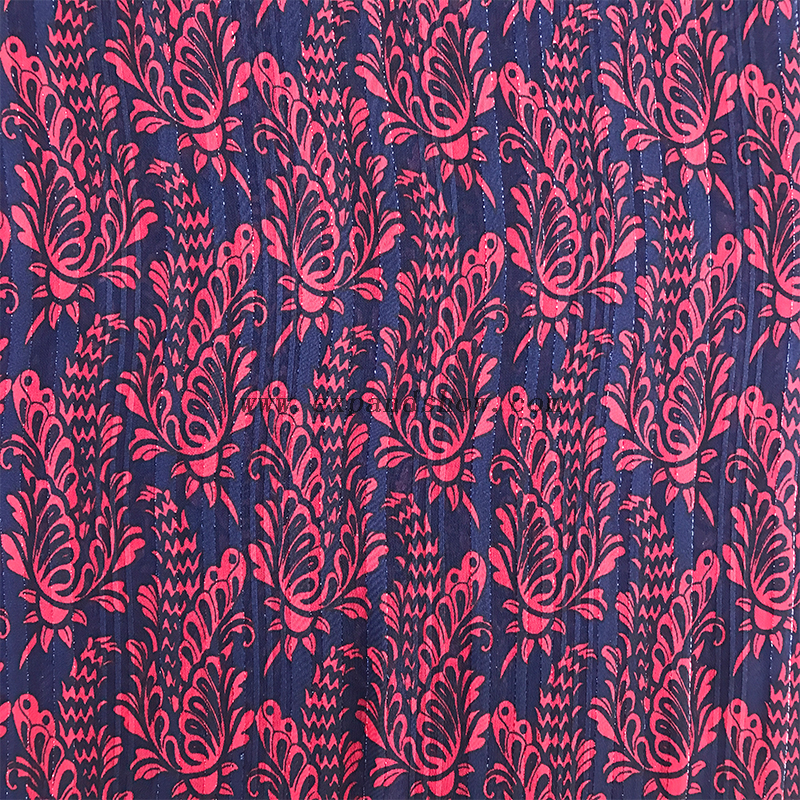 Beautiful silver stripe fabric 