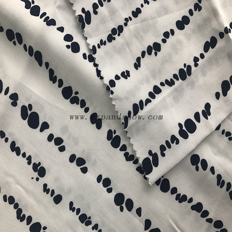 Rayon Printed Fabric