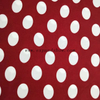 Fancy women dresses fabric polyester high quality wool peach printed 