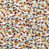 Fancy women dresses fabric polyester high quality wool peach printed 