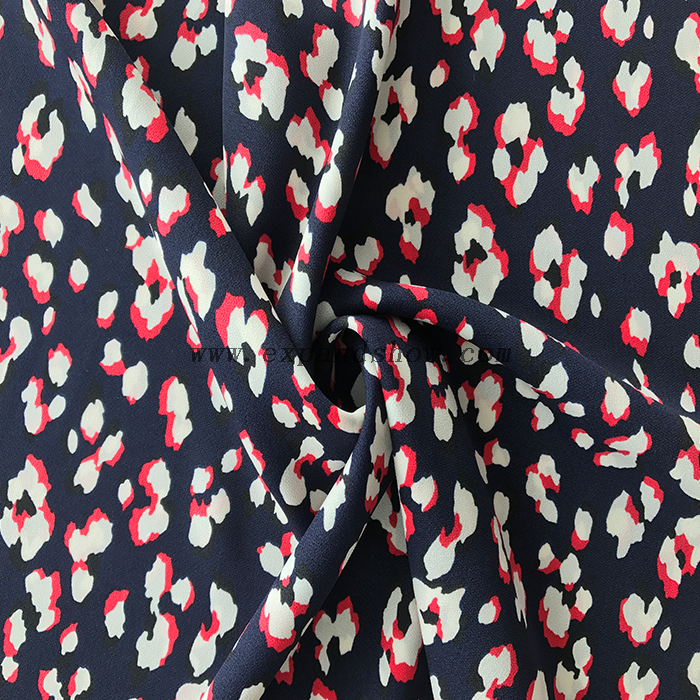 Rhombus printed fabric 