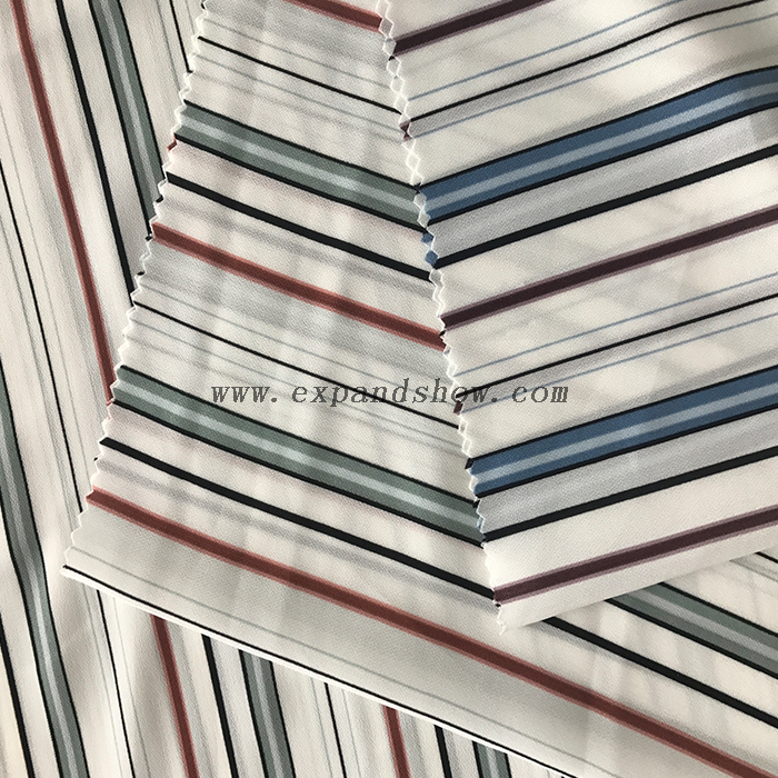 Rhombus printed fabric 