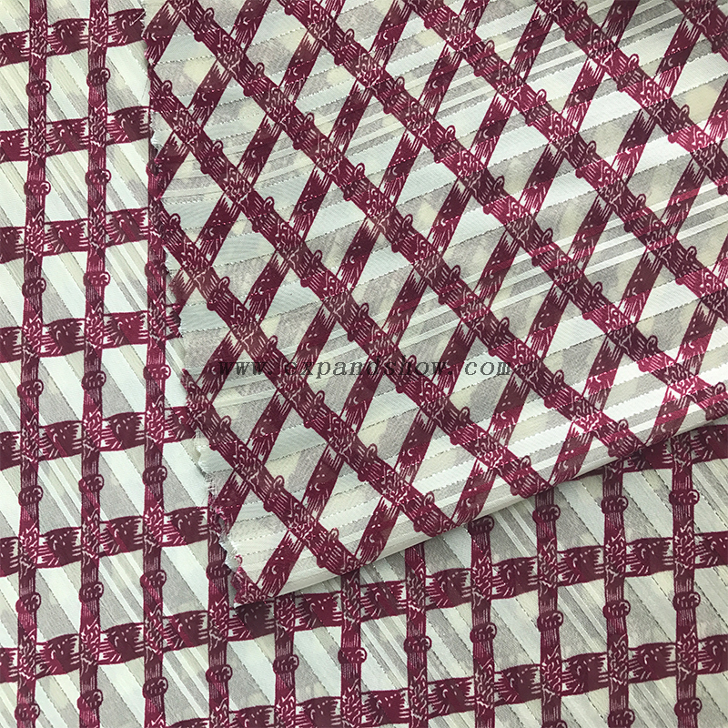 Beautiful silver stripe fabric 