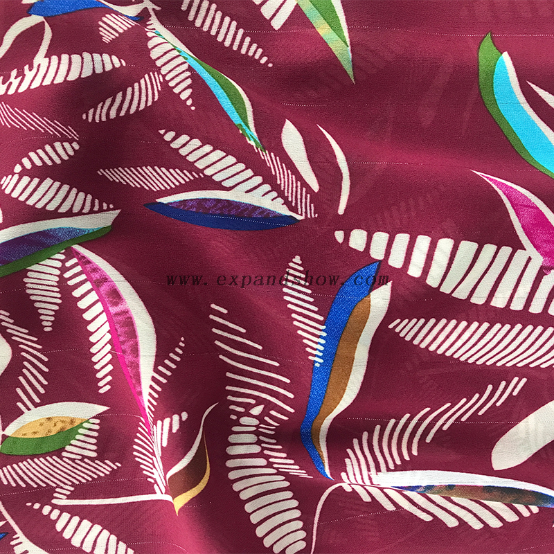 Lurex Chiffon Crepe fabric 