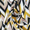 fancy women dresses fabric polyester full way stretch printed 