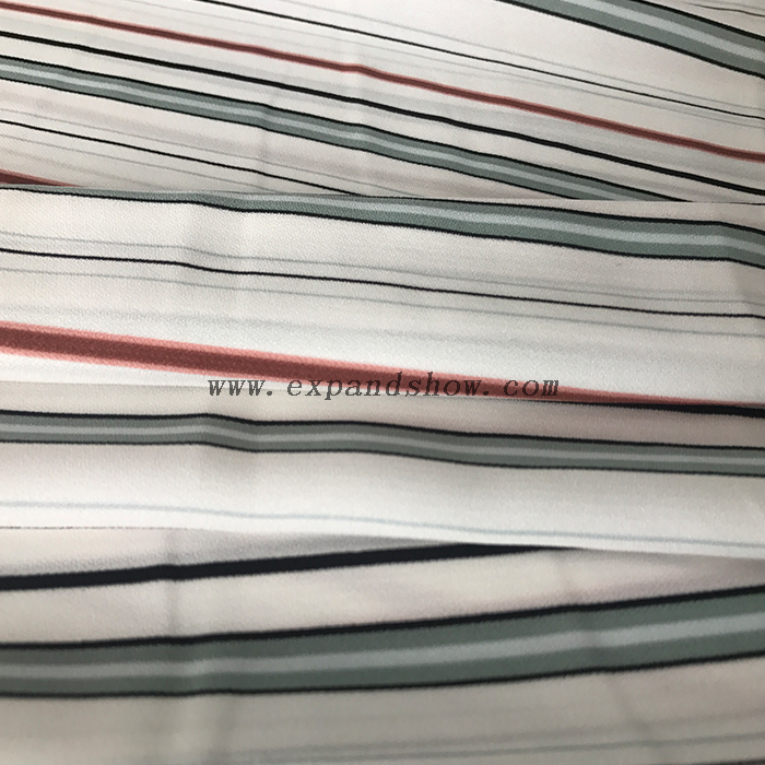 Rhombus printed fabric 