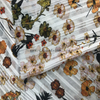 Beautiful silver stripe fabric 
