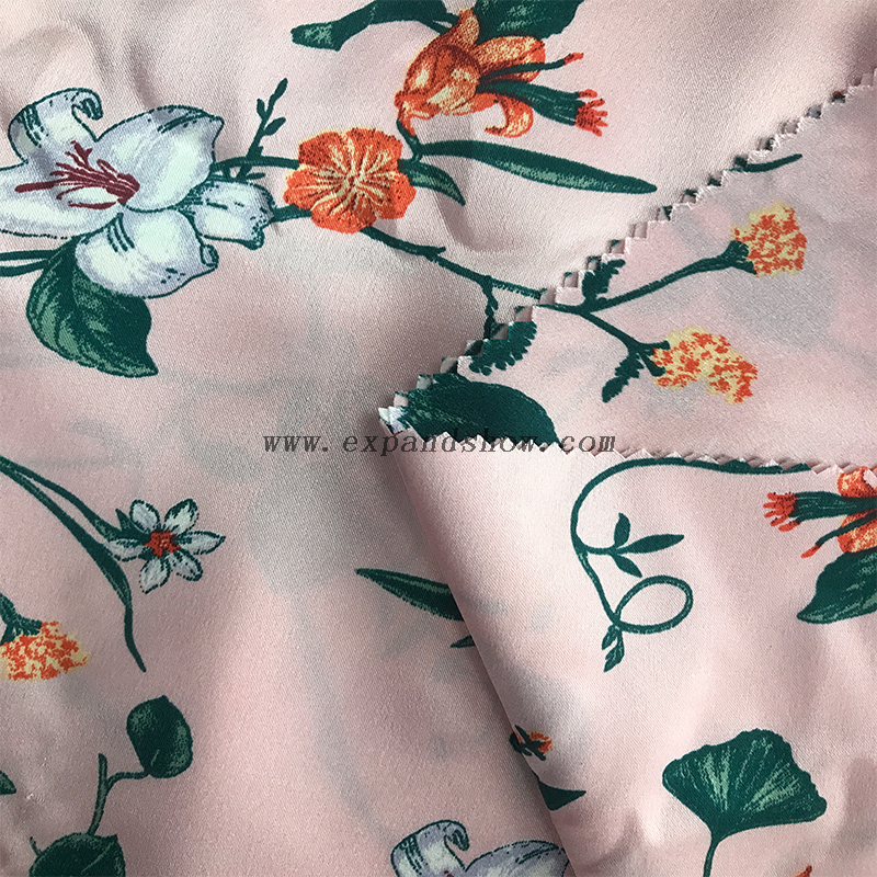 Satin Spandex Fabric 