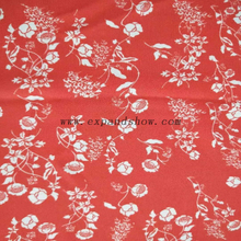 Fancy women dresses fabric polyester ITY moss crepe printed