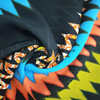 Fancy women dresses fabric polyester ITY tissue faille crepe printed 