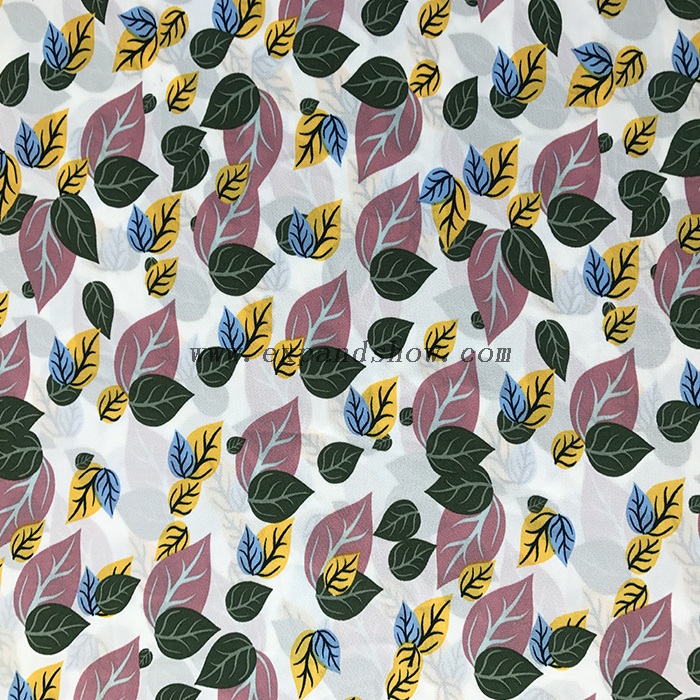 Rhombus printed fabric 