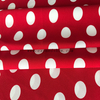 Rhombus printed fabric 