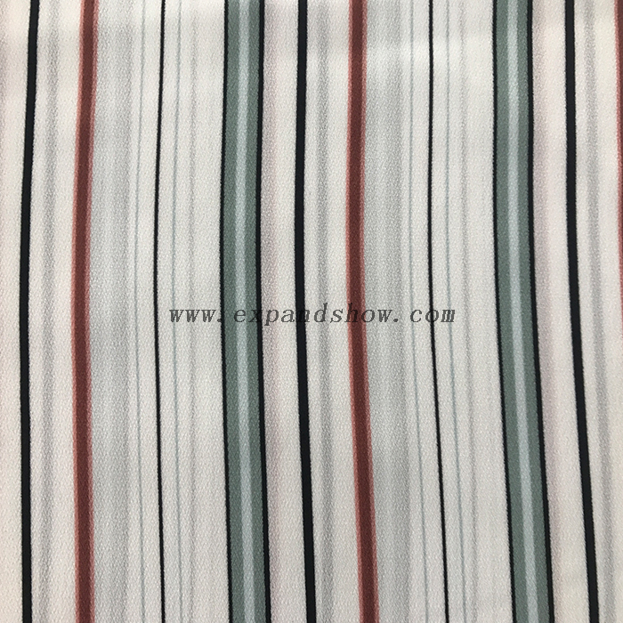 Rhombus printed fabric 
