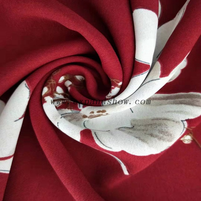 fancy women dresses fabric polyester 180CEY Printed 