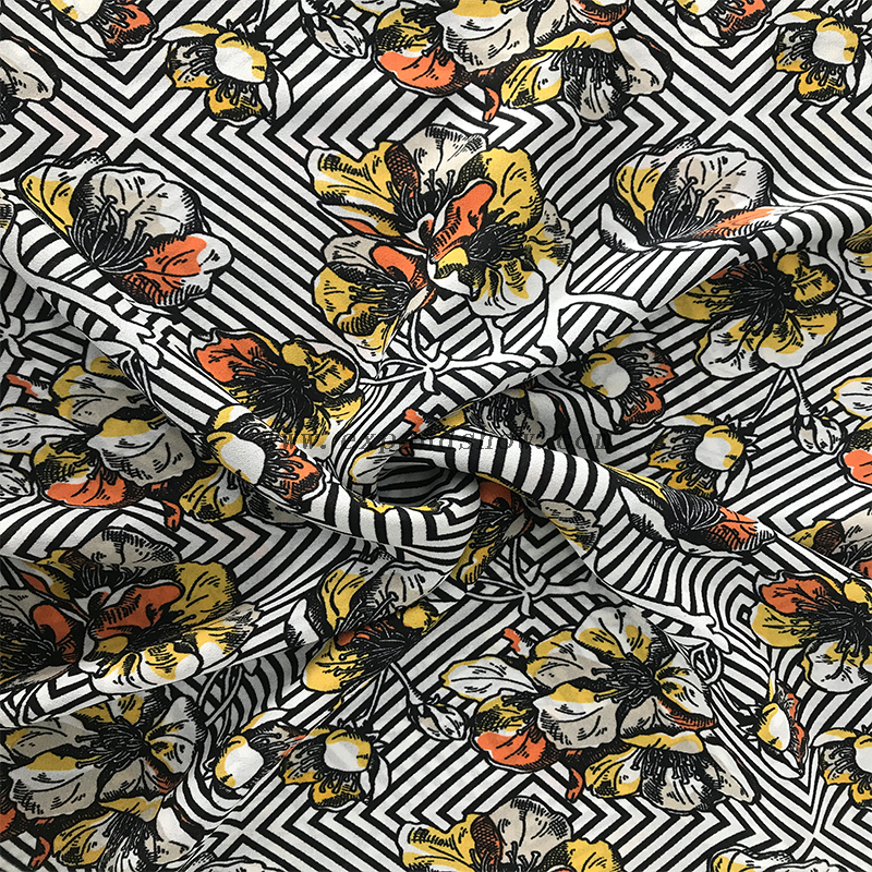 Dobby Georgette fabric 