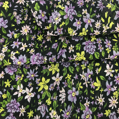 100DChiffon Print Fabric 