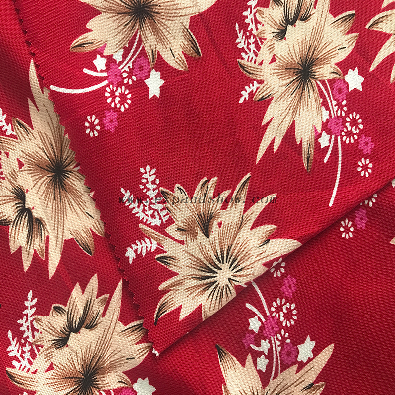 Rayon Printed Fabric