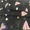 Factory customized elegant woven printed plain chiffon fabric