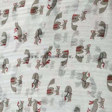 Fancy women dresses fabric polyester NANO crinkle printed