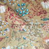 Fancy women dresses fabric polyester satin crepe printed 